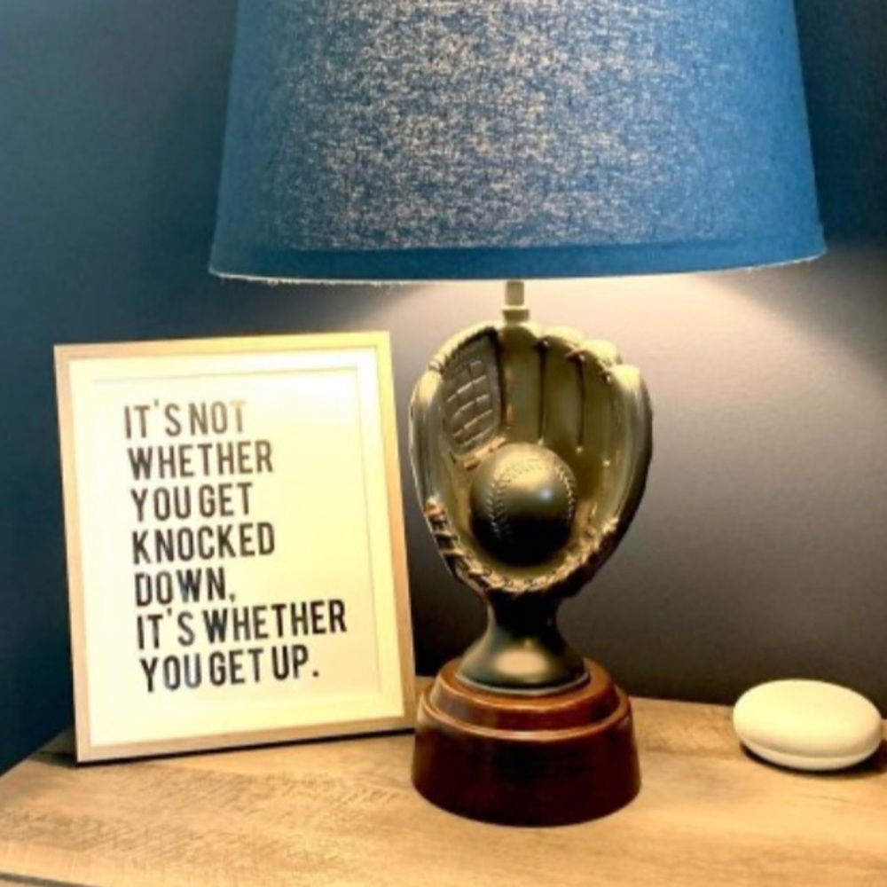 Pottery Barn Teen Baseball Glove Lamp Base